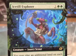 R 0343 Icetill Explorer Insect Rare EXTENDED ART Edge of Eternities EOE MTG Card - Image 2