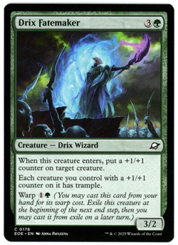 Drix Fatemaker - 0178 - Edge of Eternities - MTG - NM Ships Now - Image 1