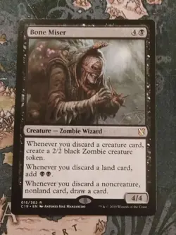 MTG - Bone Miser - Commander 2019 (C19) - NM - Image 1
