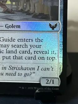 MTG: Campus Guide Strixhaven: School of Mages Foil Colorless Artifact Golem - Image 5