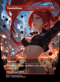 Vandalblast - Various Styles - MTG Anime Custom - Playtest - Image 2