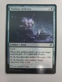 MTG Dubious Delicacy Edge of Eternities Foil Uncommon - Image 1