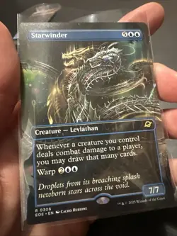 MTG Starwinder EOE Rare Creature Regular Nonfoil Alt Art Borderless 0306 - Image 1