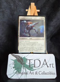 OVERENCUMBERED ~ NM ~ MTG Magic - 0018 PIP Fallout - Image 1
