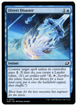 Divert Disaster - 0055 - Edge of Eternities - MTG - NM Ships Now - Image 1