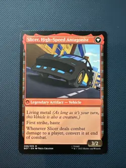 MTG Slicer, Hired Muscle - Universes Beyond: Transformers (BOT) NM - Image 2