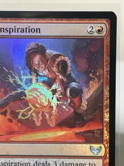 MTG: Igneous Inspiration Strixhaven: School of Mages Foil Red Sorcery Uncommon - Image 3