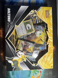 Pokemon TCG Boltund V Box Collection Factory Sealed New Sword & Shield Promo - Image 1