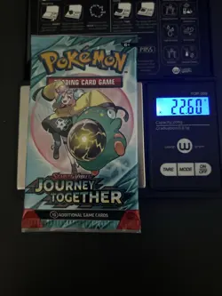 Heavy! Over 22.60 Gram Pokemon Journey Together Booster Pack Sealed - Image 1
