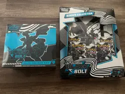 Pokemon Black Bolt ETB and Binder Collection Brand Mew - Image 1