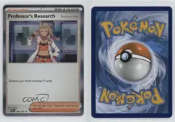 Professor's Research Holo Pokemon SV01: Scarlet & Violet #189 w1s - Image 3