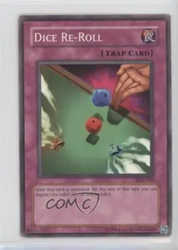 Dice Re-Roll Unlimited YuGiOh Dark Crisis #DCR-100 2003 5p5 - Image 1