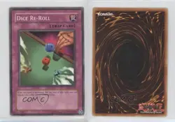 Dice Re-Roll Unlimited YuGiOh Dark Crisis #DCR-100 2003 5p5 - Image 3