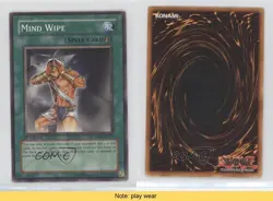 Mind Wipe 1st Ed. YuGiOh Soul of the Duelist #SOD-EN039 2004 READ 5p5 - Image 3