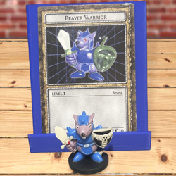 Yugioh Dungeon Dice Monsters B2-13 Beaver Warrior English - Image 1