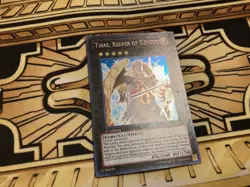 Tiras, Keeper of Genesis GENF-EN044 1st Secret Rare LP Yugioh Card - Image 2