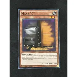 Yugioh 1x Maxx “C” SR03-EN020 Common 1st Edition LP - Image 1