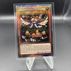 Yugioh Madolche Hootcake RA04-EN206 Platinum Secret Rare 1st Ed NM - Image 1