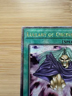 Yugioh Lullaby of Obedience RA04-EN085 Quarter Century Secret Rare NM ✨ - Image 2