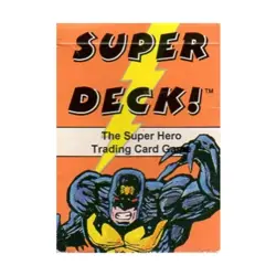 Card Sharks CCG Super Deck - The Super Hero Trading Card Game VG+/EX - Image 1
