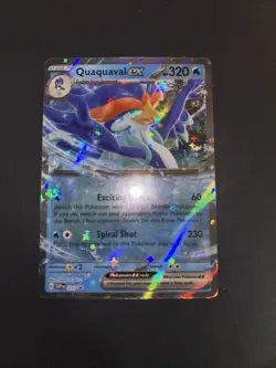 Quaquaval ex SVP 035 Holo Black Star Promo Holo Rare Pokemon TCG Card NM - Image 1