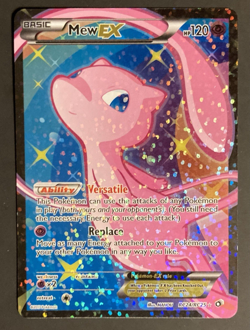 Pokemon Mew EX Full Art TCG Card RC24/RC25 Legendary Treasures Radiant Collectio - Image 2