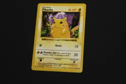 Pokemon Card PL Shadowless Red Cheeks Pikachu 58/102 Base Set - Image 1