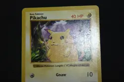 Pokemon Card PL Shadowless Red Cheeks Pikachu 58/102 Base Set - Image 2