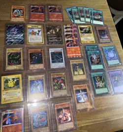 Rare Card Lot (Pokemon, Yugioh) Vintage Holos And Rares - Image 1