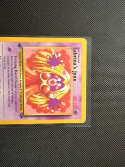 SABRINA’S JYNX Pokemon Card - 1st Edition - Gym Challenge - 57/132 - LP - Image 2