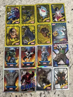 Marvel Topps Chrome card lot with 45 Random cards (see pics) - Image 1