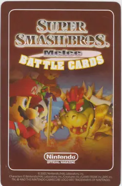 Kongo Jungle 2 - 2001 Super Smash Bros. Melee Battle Card Magazine Exclusive - Image 2