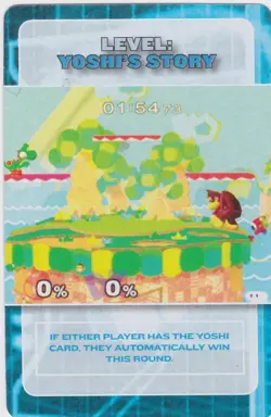 Yoshi's Story - 2001 Super Smash Bros. Melee Battle Card Magazine Exclusive - Image 1