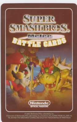 Yoshi's Story - 2001 Super Smash Bros. Melee Battle Card Magazine Exclusive - Image 2