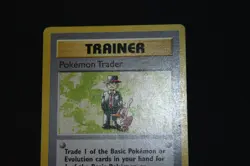 Pokemon Card PL 1st Edition Shadowless Pokemon Trader 77/102 Base Set - Image 2