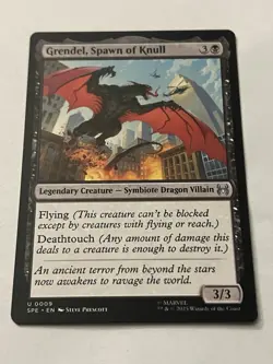 Grendel, Spawn Of Knull - Marvel's Spider-Man: Eternal-Legal MTG SDCC 2025 - Image 1