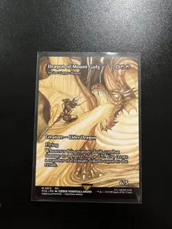 MTG Final Fantasy Dragon of Mount Gulg Mythic Showcase Ancient Copper Non-foil - Image 2