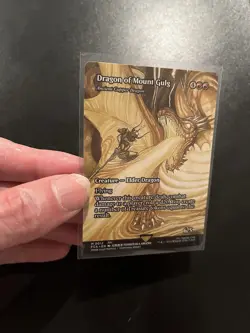 MTG Final Fantasy Dragon of Mount Gulg Mythic Showcase Ancient Copper Non-foil - Image 3