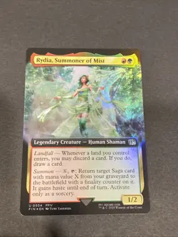 Mtg Magic: FInal Fantasy - Rydia, Summoner Of Mist Extended Art (Foil) (504) - Image 1