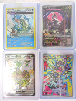 Pokemon TCG Card Bundle Gyarados Ancient Miraidon Espathra & Loudred Holo Rare - Image 1
