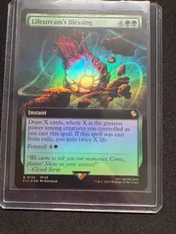 Lifestream's Blessing - FOIL - NM - MTG - FINAL FANTASY - Image 1