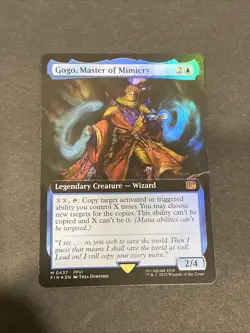 Gogo, Master Of Mimicry (Extended Art Foil) Final Fantasy MTG Near Mint - Image 1