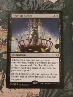 MTG - Revel in Riches - Ixalan (XLN) - NM - Image 1