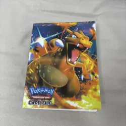 Pokemon TCG Charizard Mini Binder Card File 4 Pocket 120 Slots Ringless - Image 1