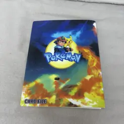 Pokemon TCG Charizard Mini Binder Card File 4 Pocket 120 Slots Ringless - Image 5