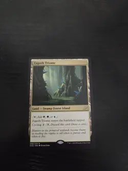 Zagoth Triome - Ikoria: Lair of Behemoths - Rare - NM/M MTG - Image 1