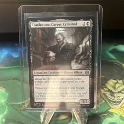 Tombstone, Career Criminal - Marvel's Spider-Man: Eternal-Legal MTG SDCC 2025 - Image 1