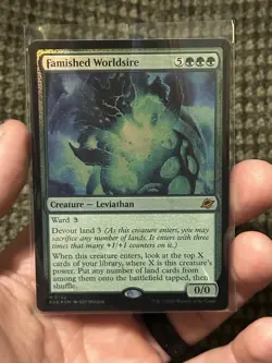 Famished Worldsire Edge of Eternities Foil MTG 182 - Image 2