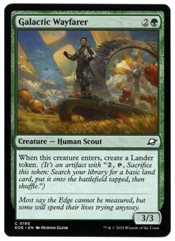 Galactic Wayfarer - 0185 - Edge of Eternities - MTG - NM Ships Now - Image 1