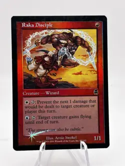 Raka Disciple 66/143 Foil Apocalypse MTG LP - Image 1